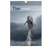 Portraits d'animaux, Version française (Calendrier mural 2026 DIN A4 portrait), Calendrier CALVENDO mensuel