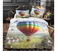 Portraits de chevaux Parure de Lit Microfibre Hypoallergique Super Douce 3D Effet Illustration artistique équine Housse de Couette Fermeture Éclair Résistante Respirante for Adulte King（220x240cm）