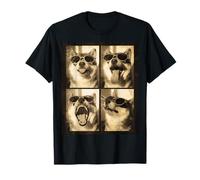 Portraits de Chien Vintage Shiba Inu T-Shirt