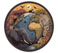 Portraits de la Faune terrestre 1000pcs (67.5x67.5cm) Puzzles Adaptés Aux Adultes Et Aux Personnes Âgées De 14 Ans Et Plus