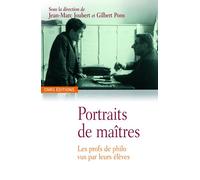 Portraits de maîtres - Jean-Marc Joubert - Cnrs Eds - broché - Essai