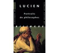 Portraits de philosophes - Lucien de Samosate - Belles Lettres - Poche - Essai