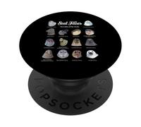 Portraits de phoques dans Le Monde - Phoque PopSockets PopGrip Adhésif