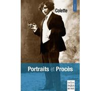 Portraits et procès - Sidonie-Gabrielle Colette - De Paris Eds Max Chaleil - broché - Essai