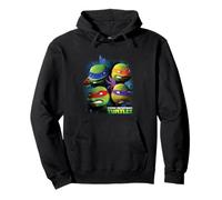 Portraits Gros Plan TMNT Sweat à Capuche