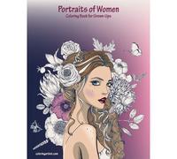 Portraits Of Women Coloring Book For Grown-Ups 1