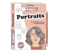 Portraits - Plus De 75 Dessins En Pas À Pas Ultra-Simples & Rapides ! Avec Un Crayon Offert