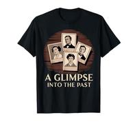Portraits Vintage Nostalgie Mémoire Historique T-Shirt