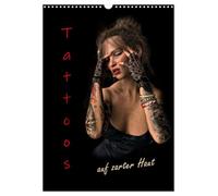 Portraits von tätowierten Frauen (Wandkalender 2026 DIN A3 hoch), CALVENDO Monatskalender: Tätowierte Frauenportraits
