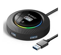 Ports RVB 3.0 USB 3.0 avec Alimentation supplémentaire et câble à 6 Pieds pour MacBook, Mac Pro/Mini, iMac, XPS, Surface Pro, Ordinateur Portable PC, USB Flash, HDD Mobile et Plus