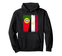 Portugal Egypte Demi-Drapeau Portugais Patrimoine égyptien Sweat à Capuche