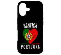 Portugal Flag Heart Benfica City Coque pour iPhone 17