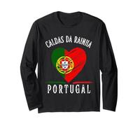 Portugal Flag Heart Caldas Da Rainha City Manche Longue