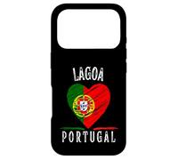 Portugal Flag Heart Lagoa City Coque pour iPhone 17 Pro