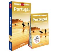 Collectif – Portugal – Guide 3 en 1 : Guide + Atlas + Carte 1/520 000 – Broché