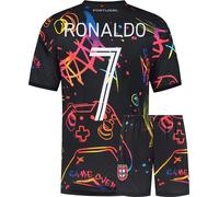 Portugal Maillot de Football Set Ronaldo - Gaming - Enfants et Adultes - Football - 128