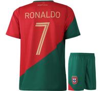 Portugal Maillot Set Ronaldo - Enfants et Adultes - Football - L