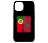 Portugal Maroc Demi Drapeau Portugais Patrimoine marocain Coque pour iPhone 13