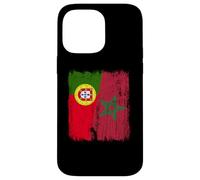Portugal Maroc Demi Drapeau Portugais Patrimoine marocain Coque pour iPhone 14 Pro Max