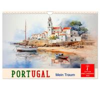 Portugal mon rêve, Version française (Calendrier mural 2026 DIN A4 portrait), Calendrier CALVENDO mensuel