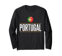 Portugal Portugais Portugaise Drapeau Pays Manche Longue