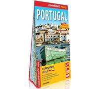 Portugal (Portugal) carte routière stratifiée 1:500 000