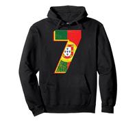 Portugal Soccer Numéro 7 Futbol de Football Numéro 7 Sweat à Capuche