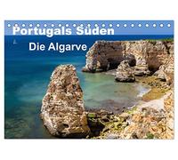 Portugals Süden - Die Algarve (Tischkalender 2026 DIN A5 quer), CALVENDO Monatskalender: Portugals Süden - Die Algarve