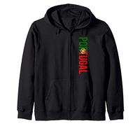 Portuguese Bicolor Apparel Graphic Bandeira de Portugal Sweat à Capuche