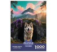Portuguese Water Dog, Jeu De Puzzle 1000 Pièces, Activité Apaisante Et Créative, Idéal pour Collection Ou Mur D’Art, Dès 10 Ans,Chien de Compagnie, 38x26cm/1000pcs