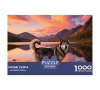 Portuguese Water Dog, Jeu De Puzzle 1000 Pièces, Activité Conviviale en Famille, Cadeau Ou Souvenir, Dès 10 Ans,Chien de Compagnie, 38x26cm/1000pcs