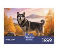 Portuguese Water Dog, Puzzle 1000 Pièces, Belle Illustration Détaillée, Parfait pour Encadrement, pour 8 Ans Et Plus,Chien de Compagnie, 70x50cm/1000pcs