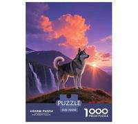 Portuguese Water Dog, Puzzle 1000 Pièces, Composition Artistique Soignée, Idéal pour Orner Un Mur, pour 8 Ans Et Plus,Chien de Compagnie, 70x50cm/1000pcs