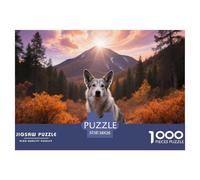 Portuguese Water Dog, Puzzle 1000 Pièces, Composition Artistique Soignée, Idéal pour Orner Un Mur, pour 8 Ans Et Plus,Chien de Compagnie, 38x26cm/1000pcs