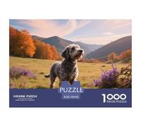 Portuguese Water Dog, Puzzle De 1000 Pièces, Passe-Temps Captivant Et Relaxant, Parfait pour Décoration Ou Souvenir, pour 12 Ans Et Plus,Chien de Compagnie, 70x50cm/1000pcs