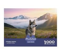 Portuguese Water Dog, Puzzle De 1000 Pièces, Stimule La Mémoire Et La Créativité, Parfait pour Offrir, Dès 10 Ans,Chien de Compagnie, 70x50cm/1000pcs