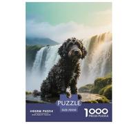 Portuguese Water Dog, Puzzle De Mille Pièces, Expérience Relaxante Et Conviviale, Parfait pour Offrir, pour 14 Ans Et Plus,Chien de Compagnie, 70x50cm/1000pcs