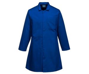 Portwest 2202 Manteau de Travail pour Homme Sécurité Alimentaire | Sergé en polycoton durable, poche intérieure sécurisée, lavage industriel, design hygiénique professionnel