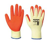 Portwest A100 Gant Enduit Latex Orange, L