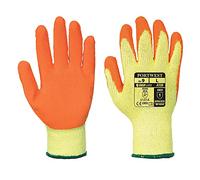 Portwest A150 Gant tricoté enduit Latex Classique Orange, M