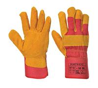 Portwest A225R Gant Docker Doublé polaire Protection des Articulations