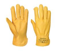 Portwest Gant Driver A271 cuir matelassé Bronze Taille L