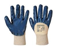 Portwest A330 Gants en nitrile avec poignet Doublure Intérieure Jauge 12