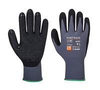 Portwest A351 Gant DermiFlex Plus Gris/Noir, S