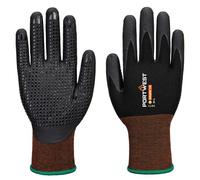 Portwest A371 Gant GP Grip 15 mousse de nitrile Noir - Taille XXS