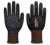 Portwest A374 Gant GP Grip 18 mousse de nitrile Noir - Taille XS