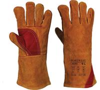 Portwest A530 Gant de protection renforcé pour soudeurs avec manchette Brown Taille XL