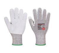 Portwest A674 Gants de sécurité en cuir résistant aux coupures F13 Noir Taille XL