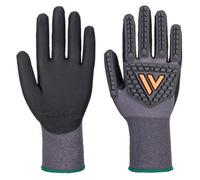 Portwest A715 Gant impact Grip 15 Nitrile Noir - Taille XL