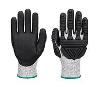 Portwest A723 Gant TPV Impact anti-coupure Gris/Noir - La paire - Taille XL